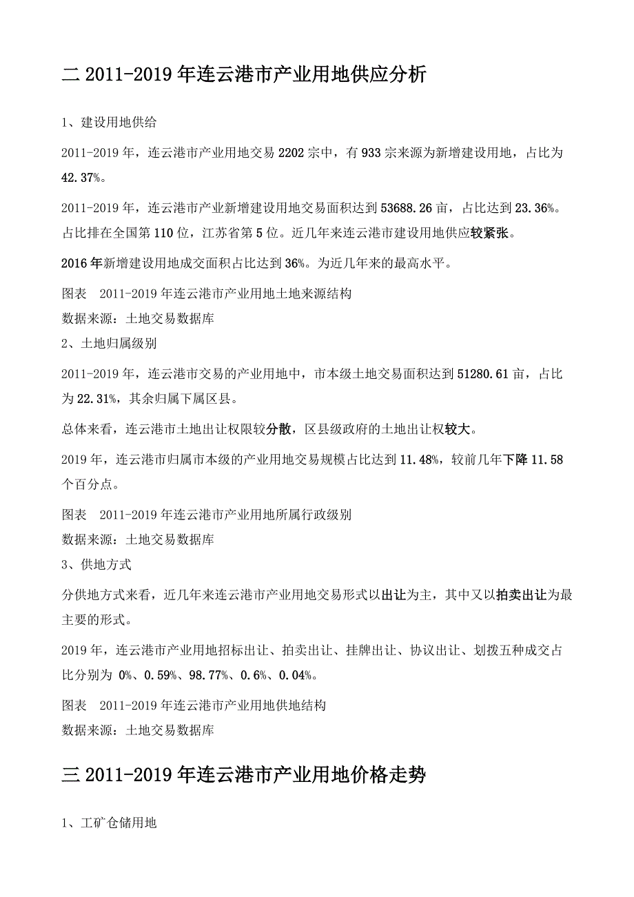连云港市产业用地市场交易深度分析报告_第3页