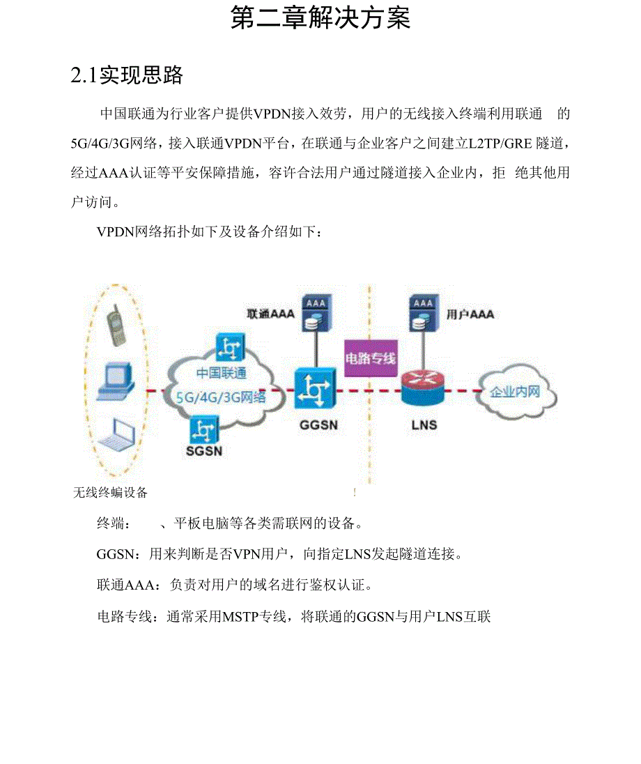 杭州未来科技城医院-基于VPDN方式在外网环境下通过5G网络访问院方应用解决方案_第4页