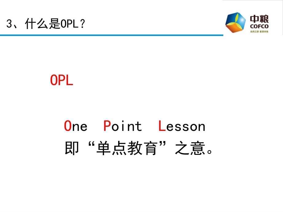 OPL(点滴教育)培训教材_第5页