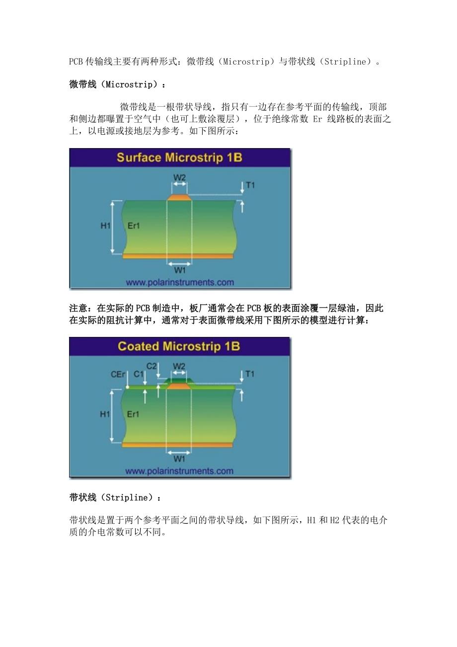 PCB的阻抗控制与前端仿真(SI9000的应用)要点_第2页