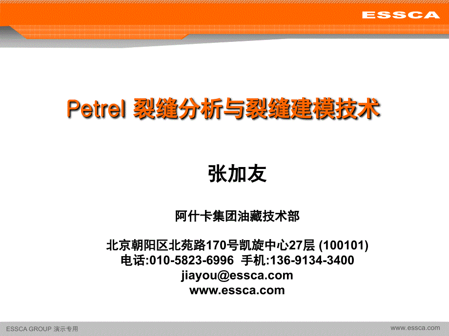 Petrel 裂缝分析与裂缝建模技术20090423_第2页