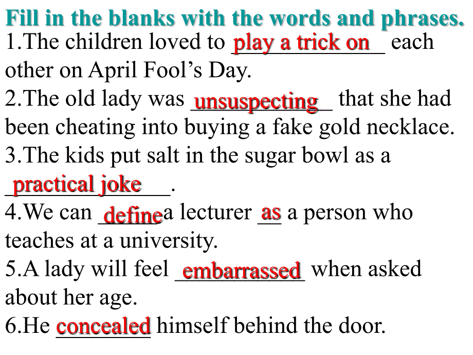 language points of a practical joke (2)_第3页