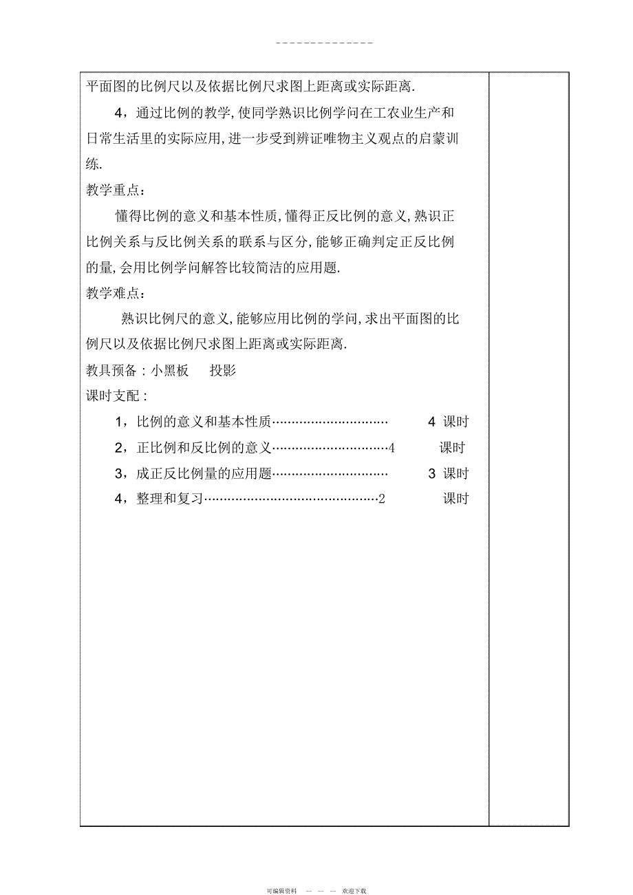 2022年六年级数学第二次备课._第2页