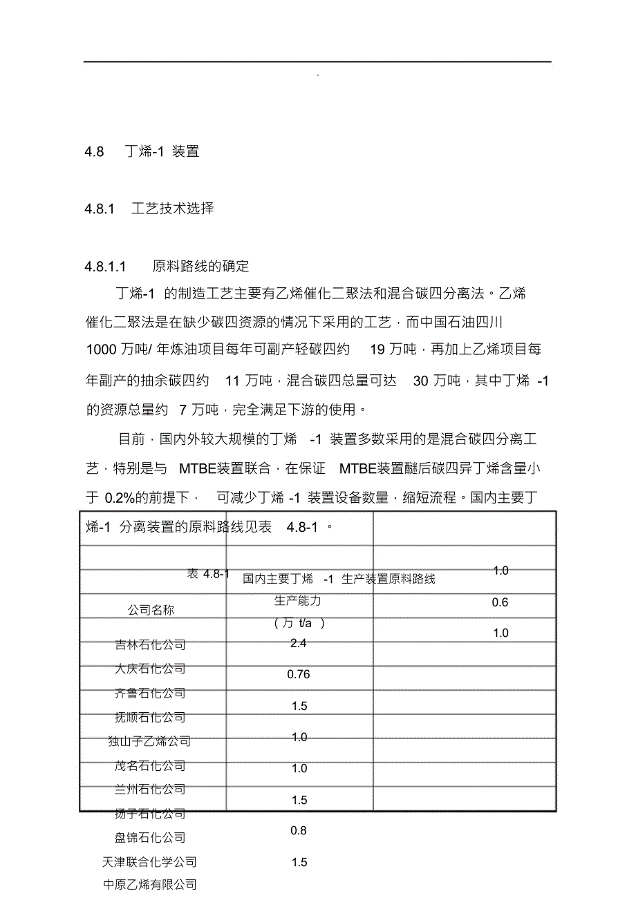 （可编）1-丁烯可行性报告_第1页