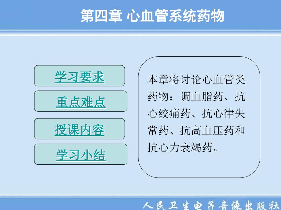 4第四章心血管系统药物z教学材料_第1页