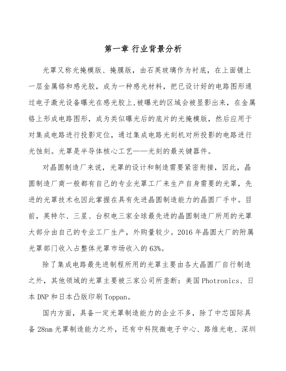 光罩公司工程组织管理规划（参考）_第3页