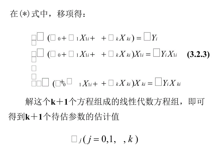 32多元线性回归模型的参数估教学讲义_第4页