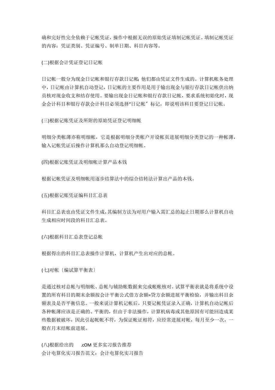 会计电算化实习报告范文_1_第3页