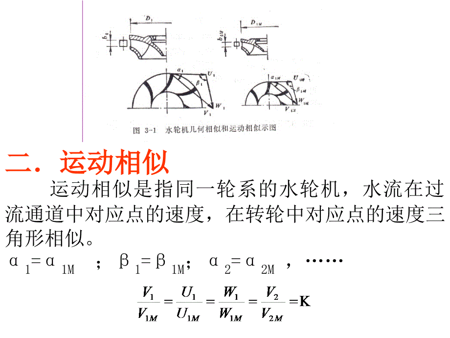 水轮机特性曲线及选择(第四章)ppt课件_第2页