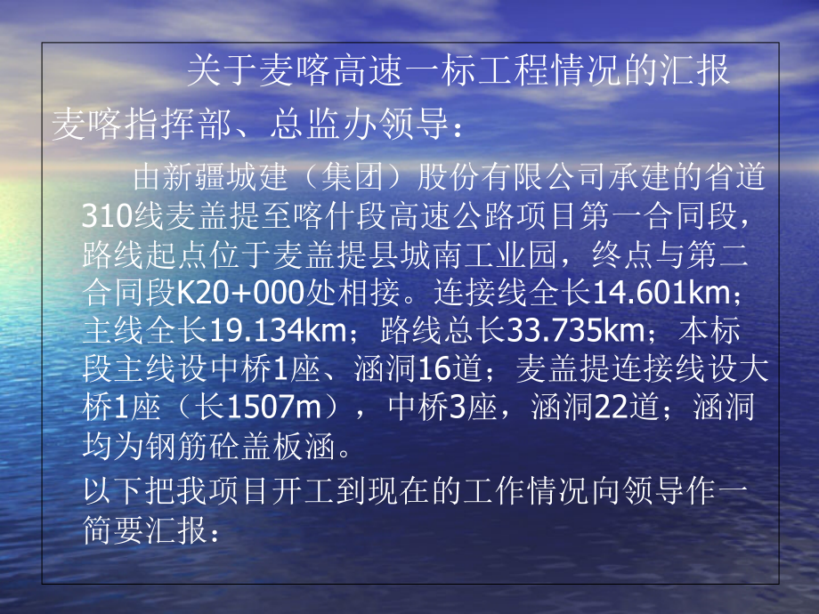 S310线麦盖提—喀什公路-----幻灯片研究报告_第2页