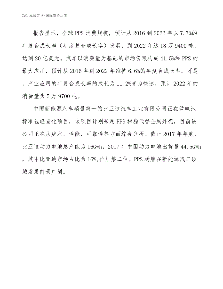 聚苯硫醚公司国际商务运营（模板）_第4页