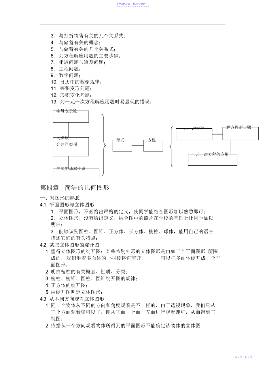 北京市义务教育课程改革实验教材知识点2_第4页