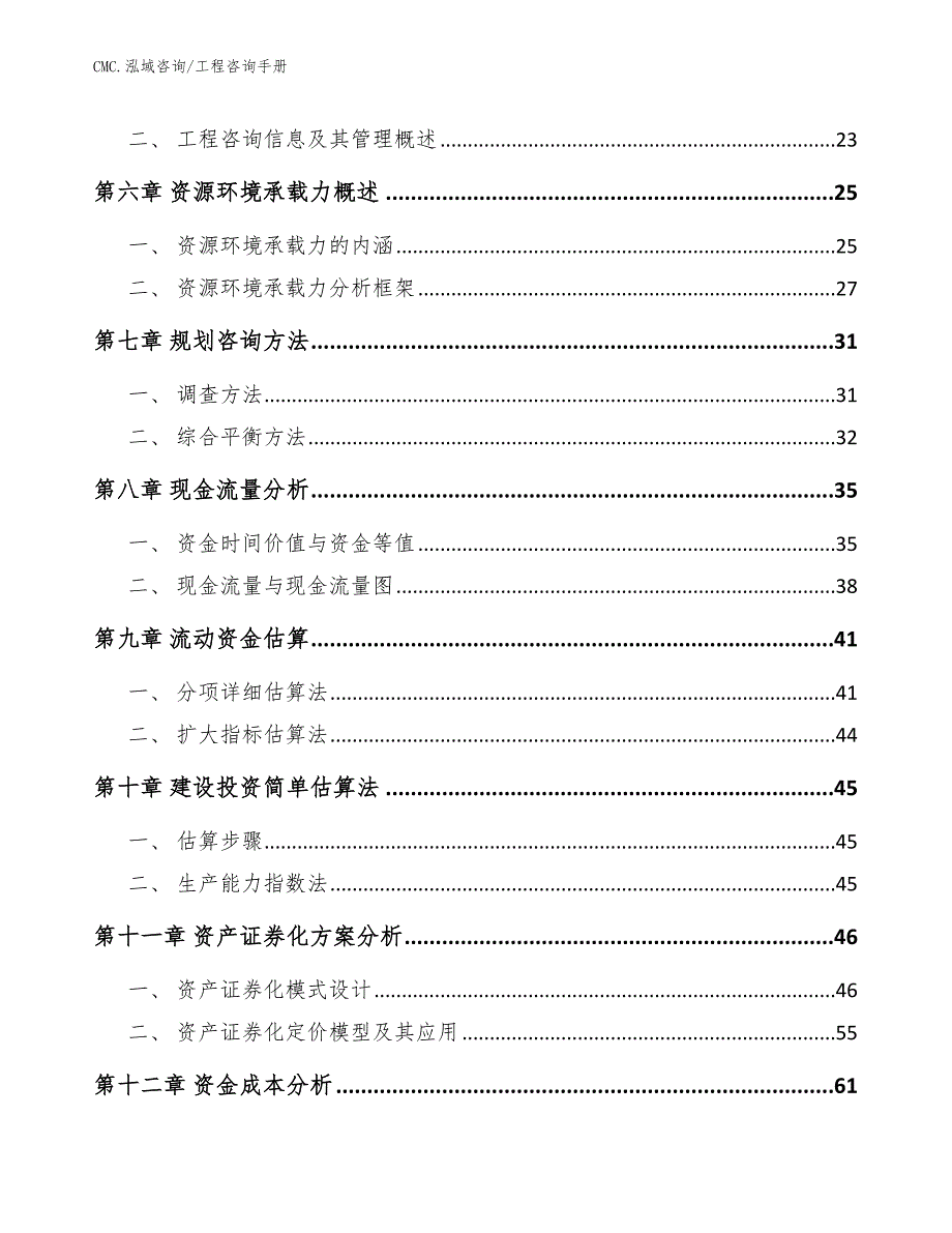 聚酰亚胺薄膜项目工程咨询手册（模板）_第2页