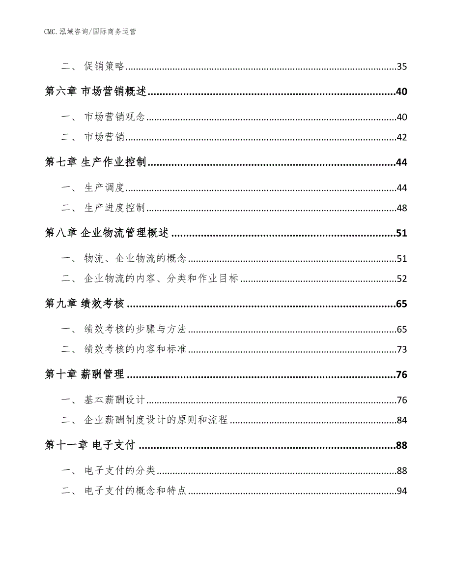 特种纸公司国际商务运营（模板）_第2页