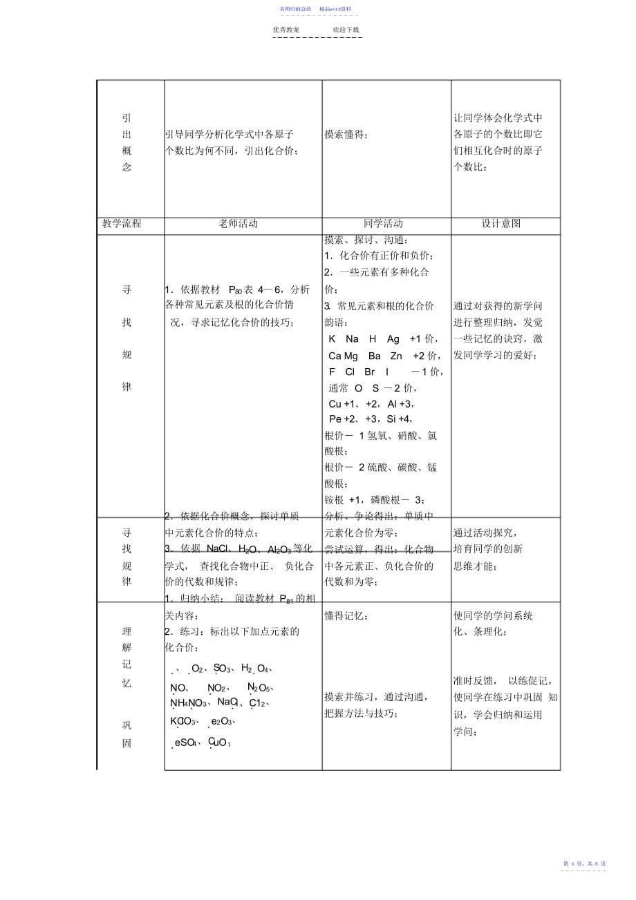 化学式与化合价教学设计_第5页