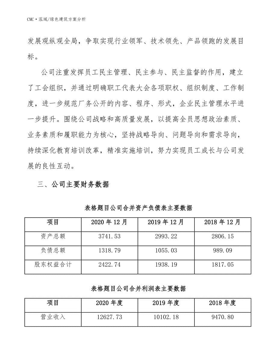 色母粒公司绿色建筑方案分析（范文）_第5页