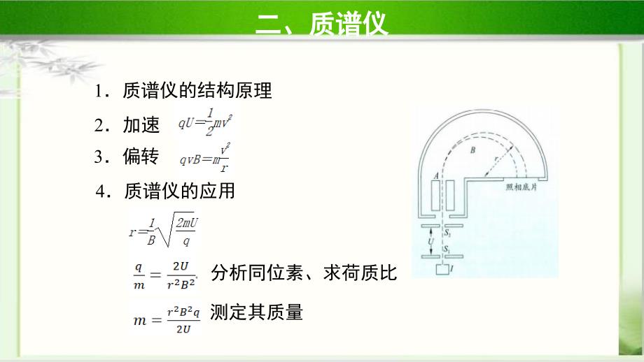 《洛伦兹力的应用》示范课教学课件【物理鲁科版高中选择性必修第二册（新课标）】_第4页