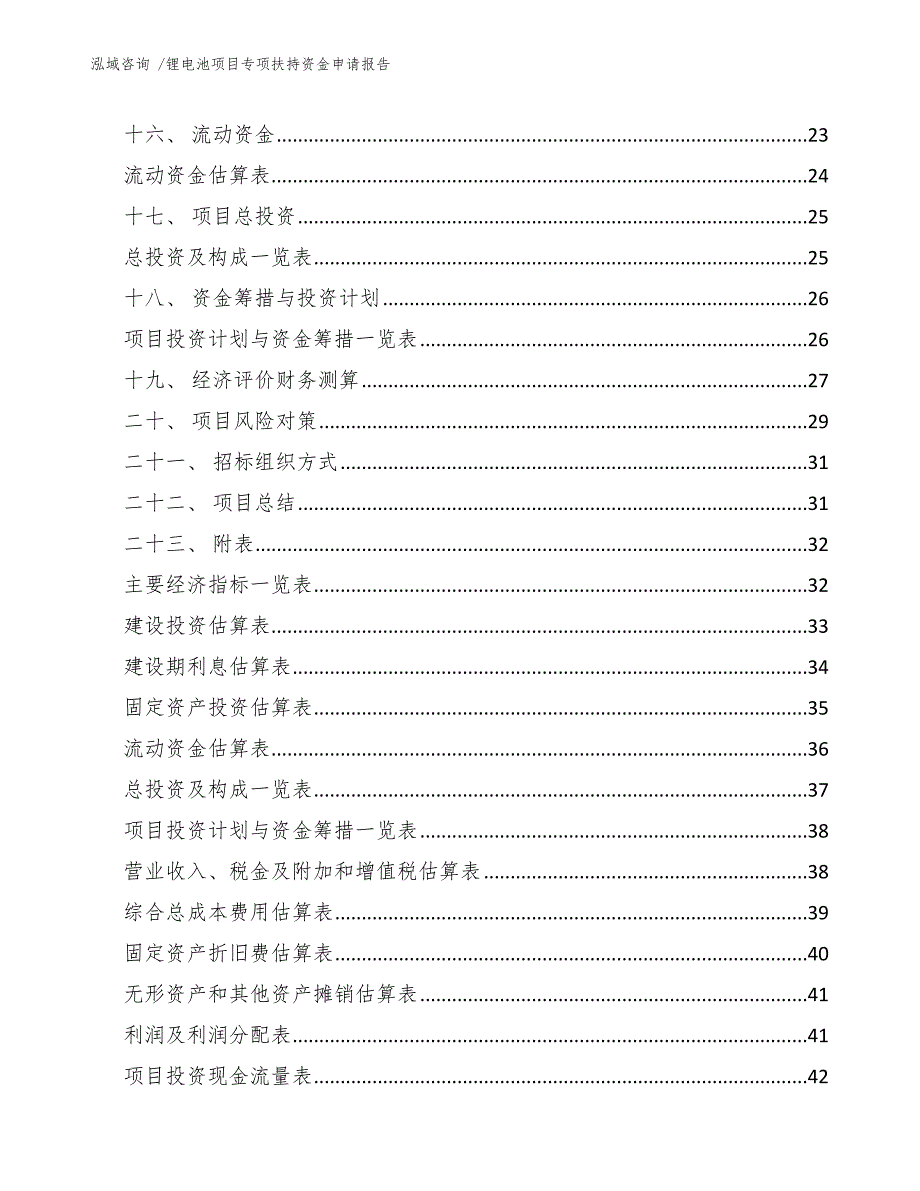 锂电池项目专项扶持资金申请报告（范文）_第3页