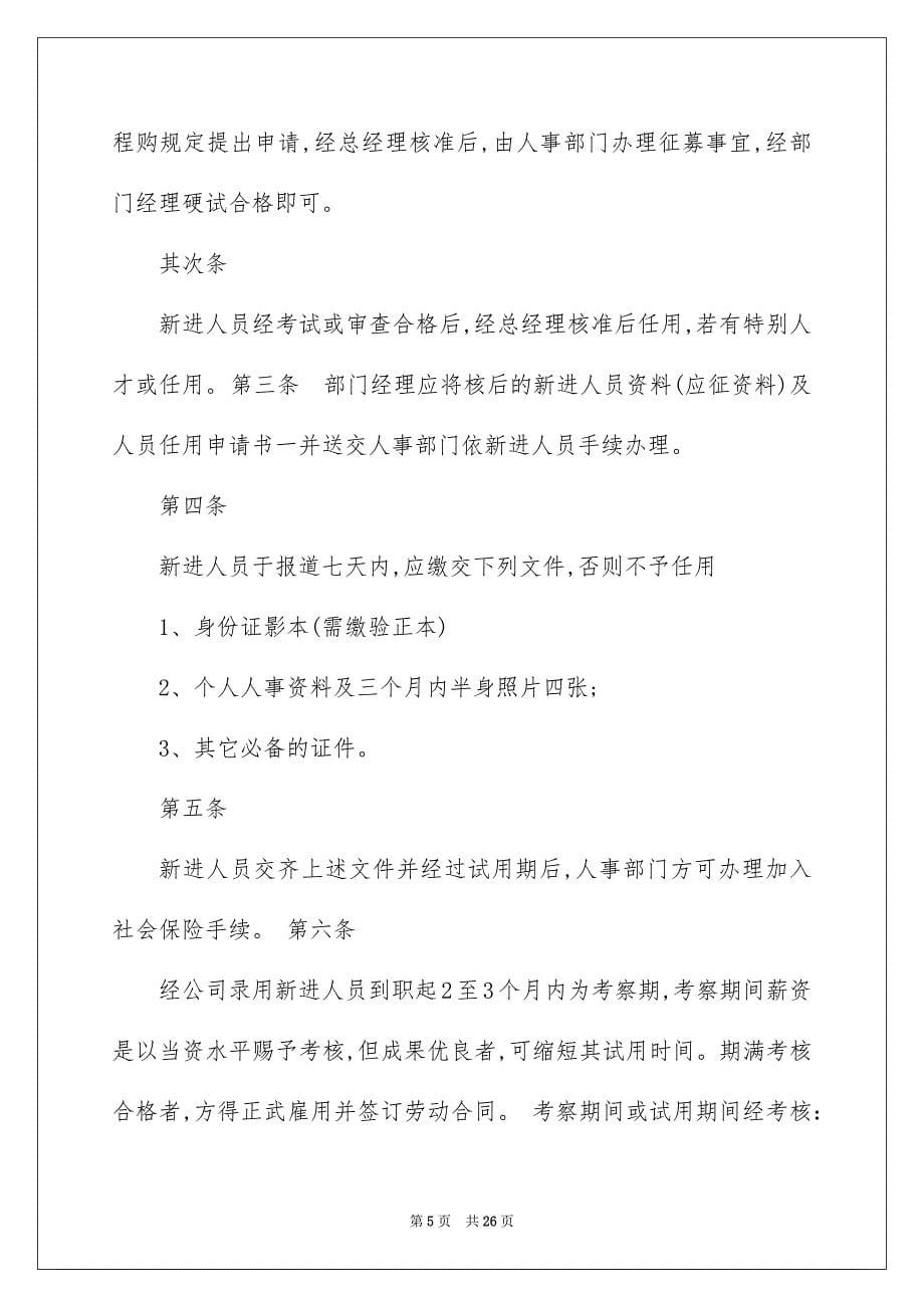 2022公司规章制度_大公司规章制度_11_第5页