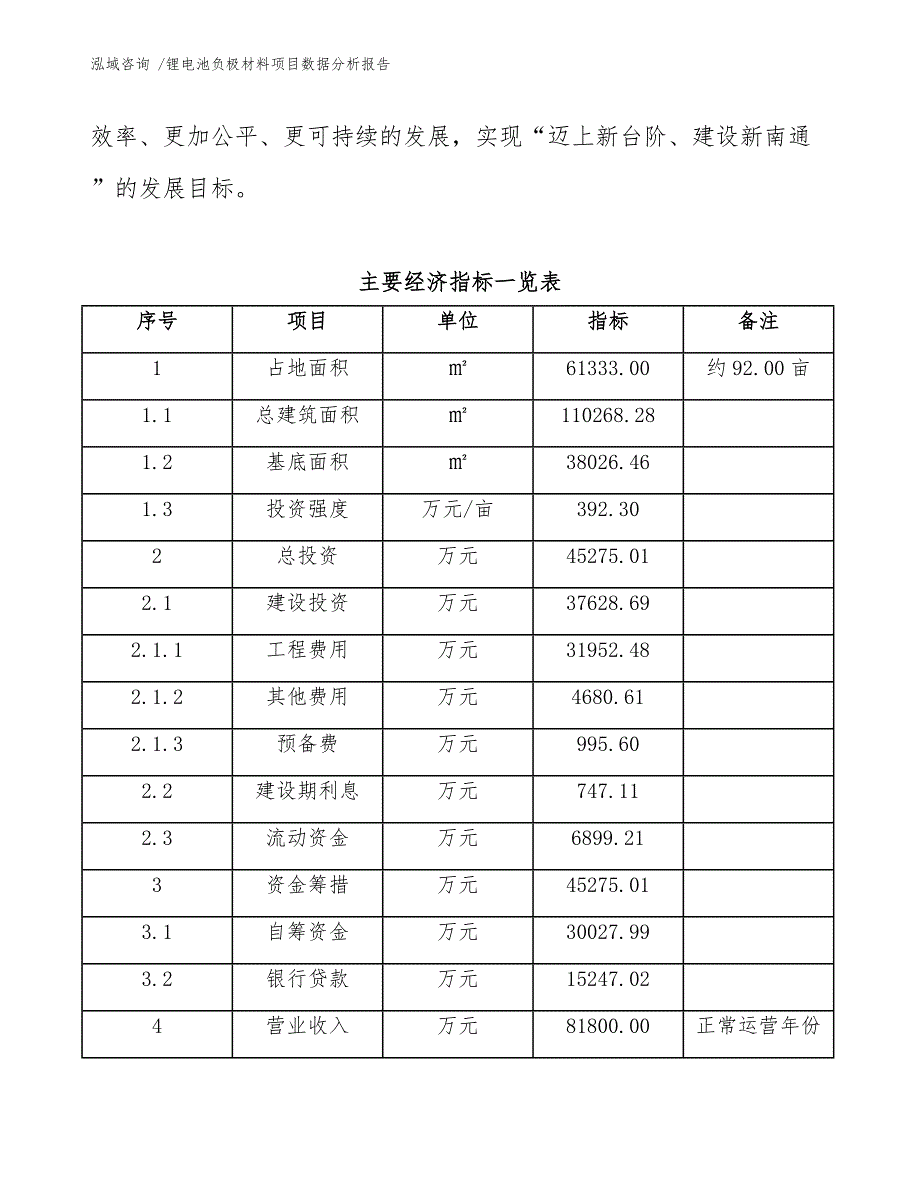 锂电池负极材料项目数据分析报告（范文参考）_第4页