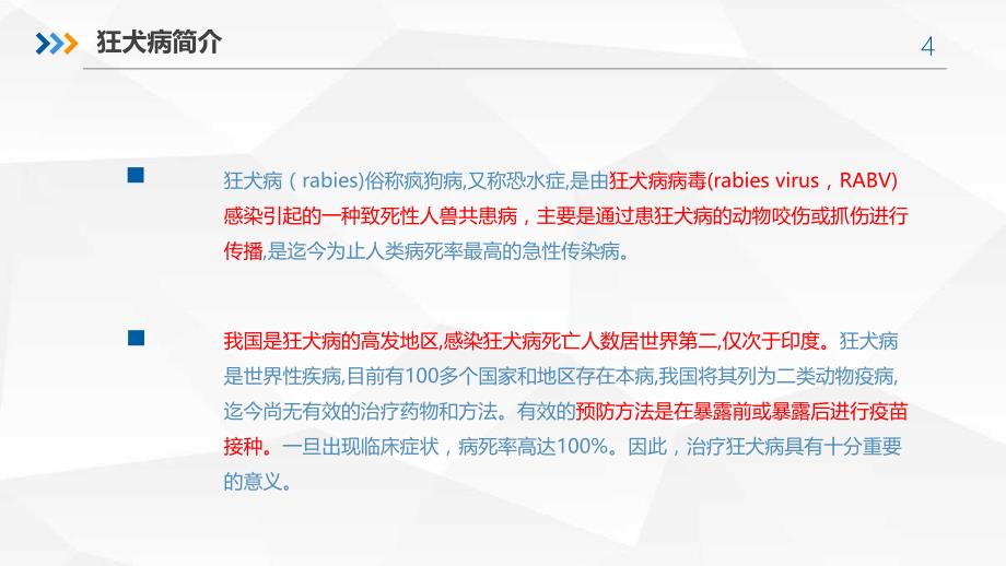 狂犬病致病机理及防治分析_第4页