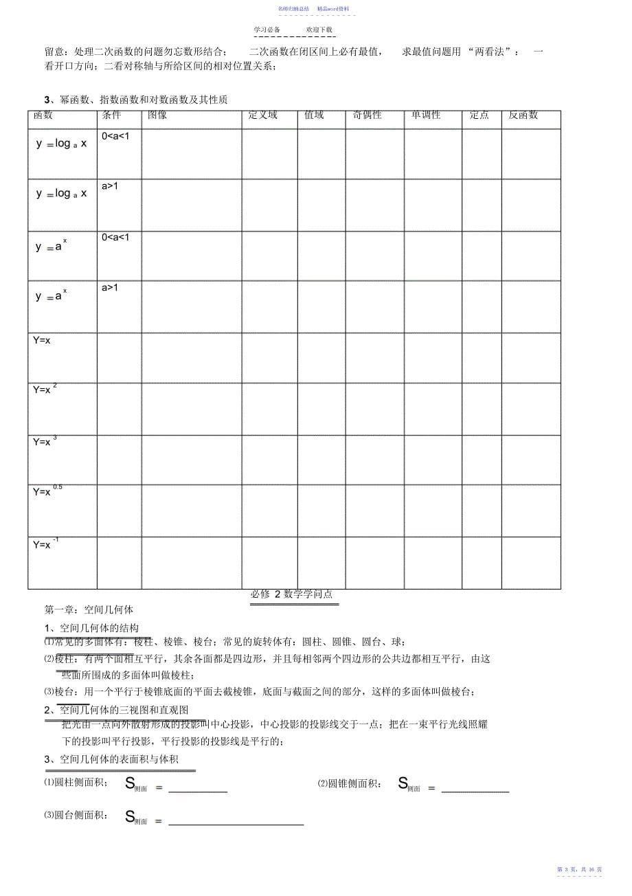 高中数学基础知识填空_第5页