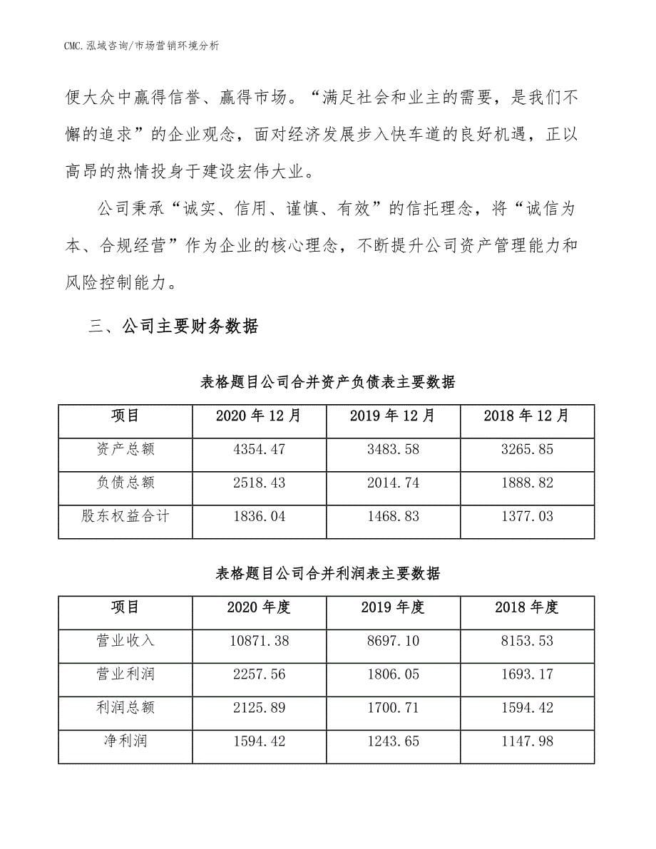 冻干食品公司市场营销环境分析（范文）_第5页