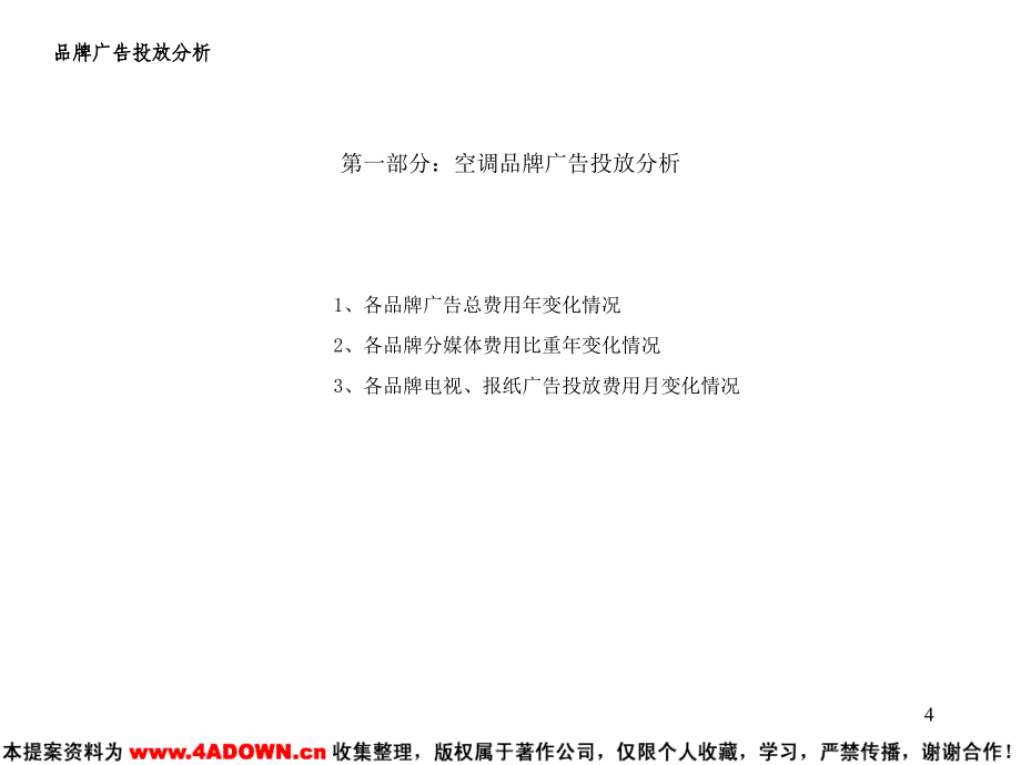 电器品牌 广告投放研究报告_第4页