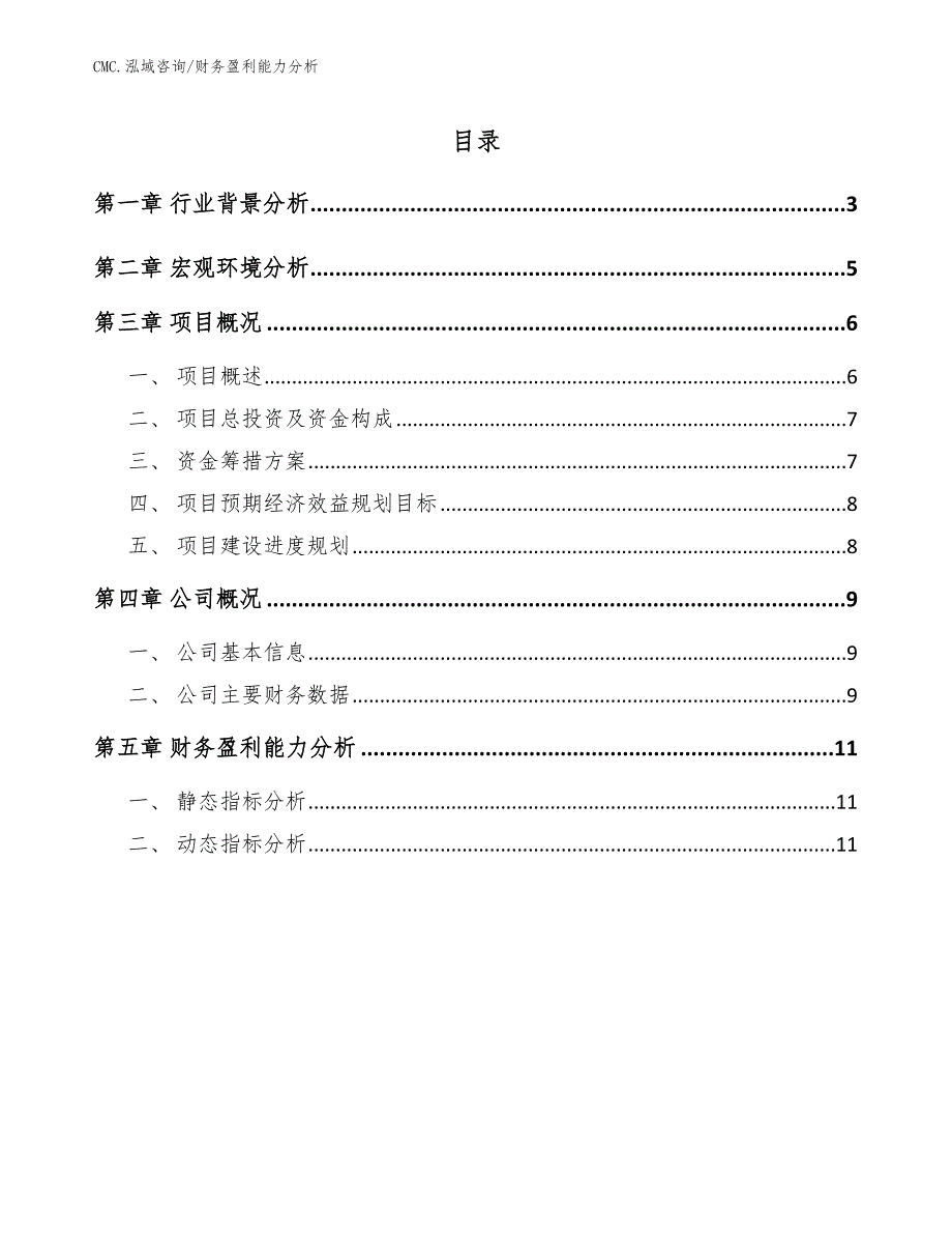 香氛项目财务盈利能力分析（模板）_第2页