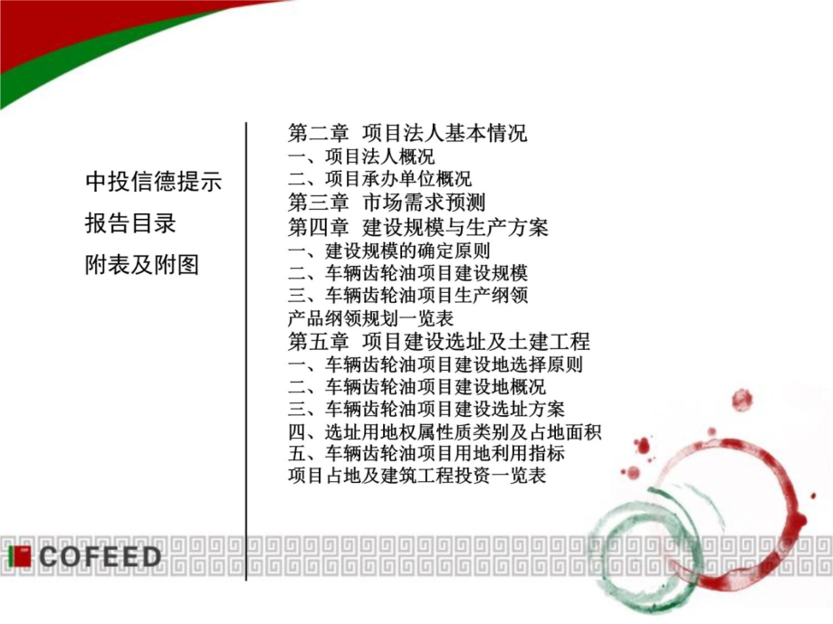 车辆齿轮油项目可行研究报告电子教案_第4页