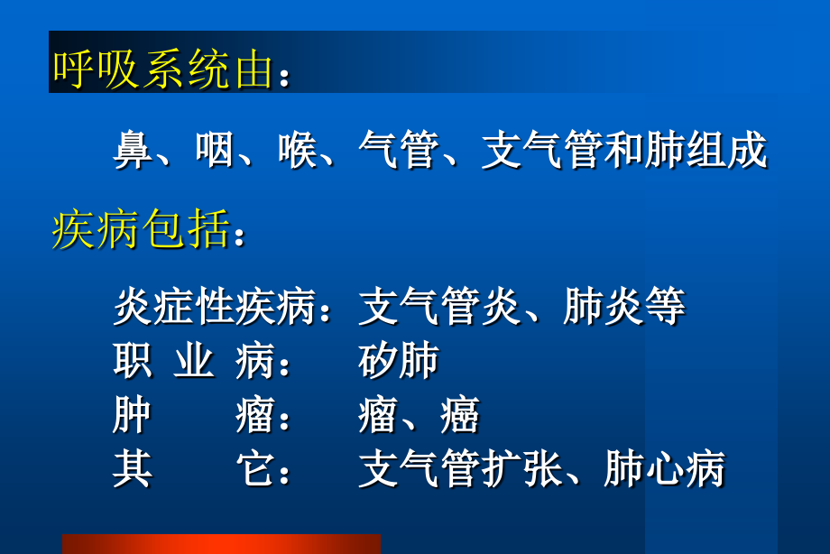 呼吸系统疾病讲义教材_第2页