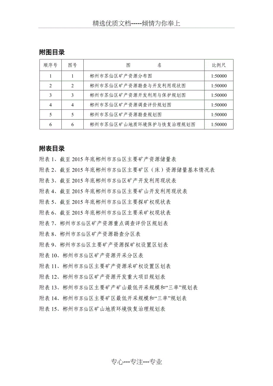 郴州市苏仙区矿产资源总体规划(共47页)_第4页