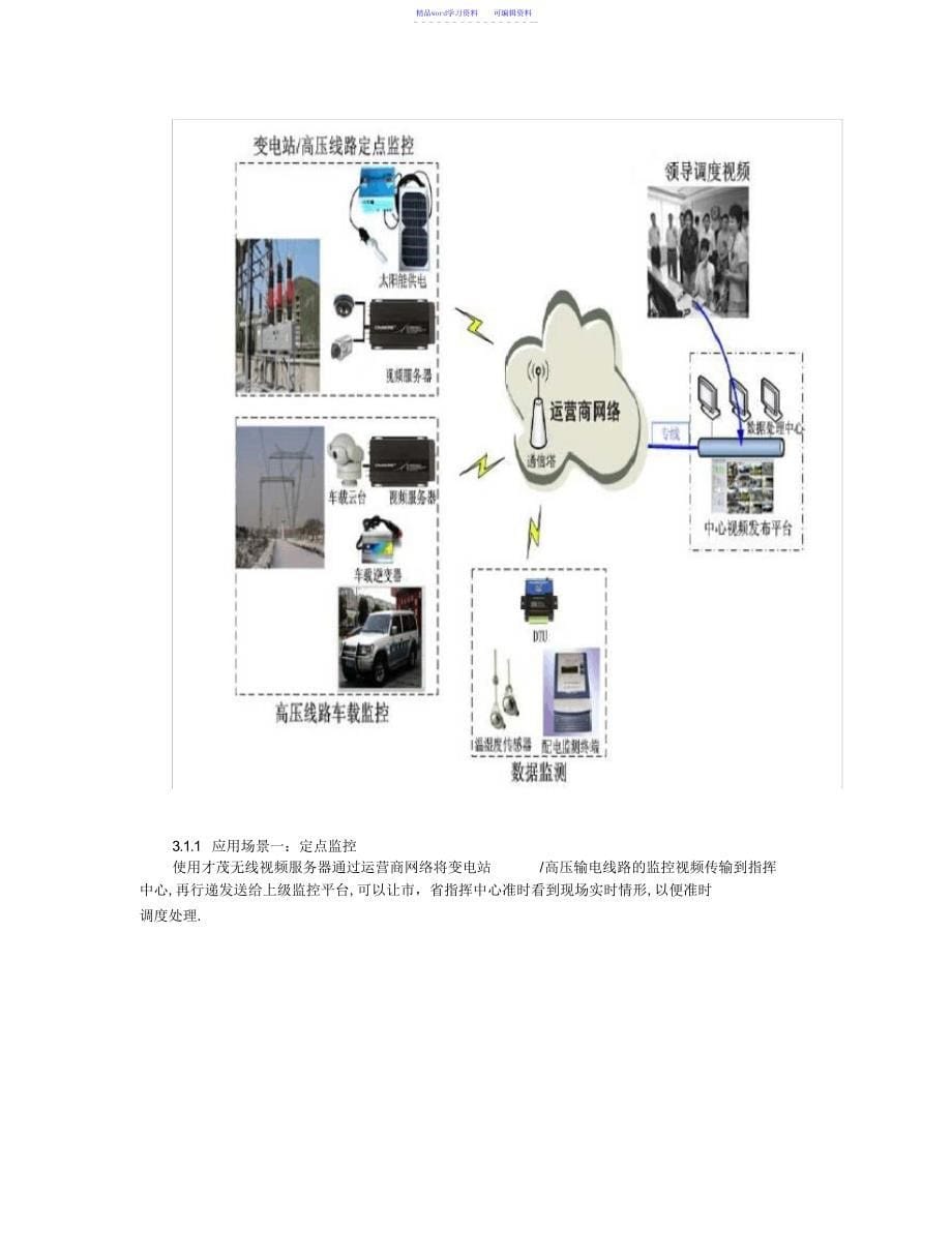 2022年2021年电力行业无线监控系统应用方案_第5页