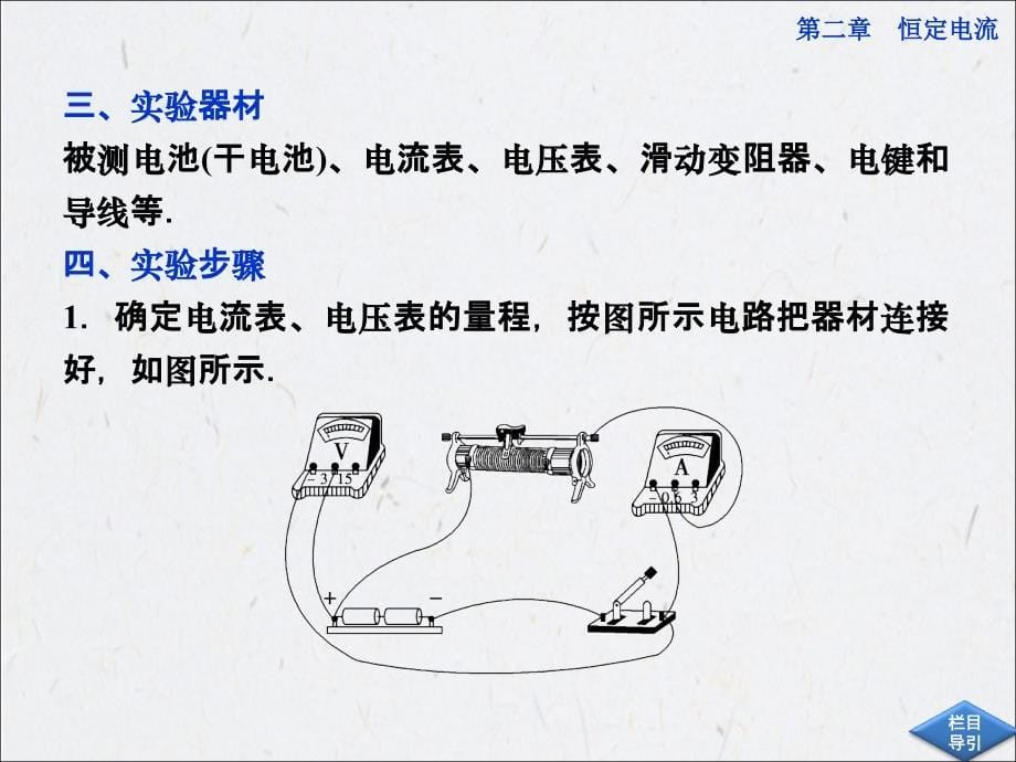 2013年实验测电源内阻电动势培训课件_第5页