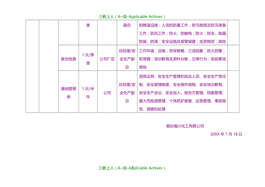 计划方案-双体系隐患排查计划_第3页