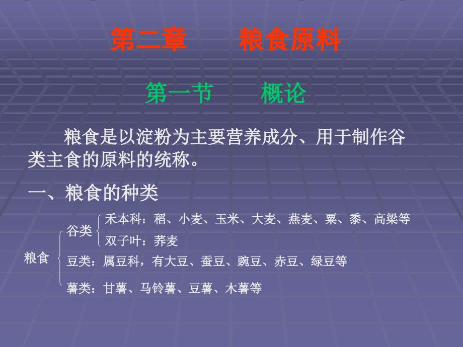 第二章粮食原料p电子教案_第1页