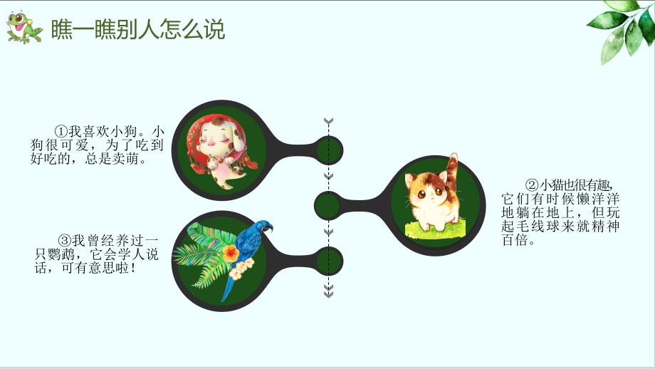 部编版语文四年级四单元习作《我的动物朋友》ppt课件1_第4页