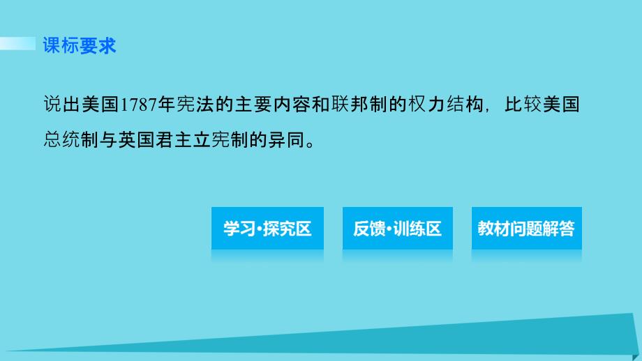 学案24　美国的联邦制第六单元 近代欧美资产阶级的代_第2页