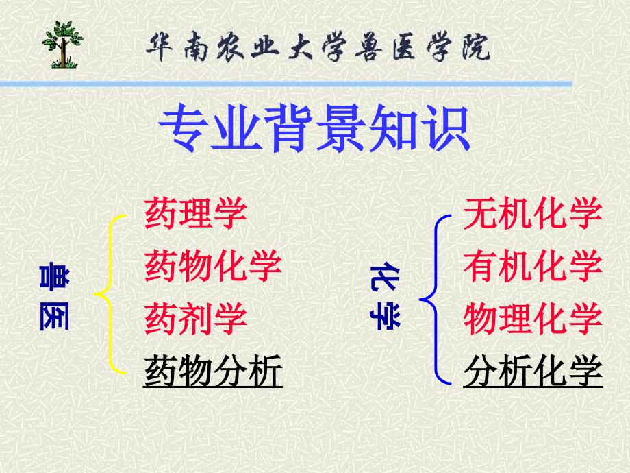 X农业大学兽医药物分析(ppt113)(1)_第2页