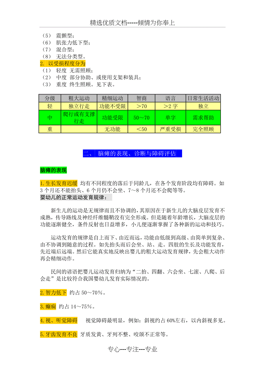 脑瘫儿童的家庭康复方法(共13页)_第2页