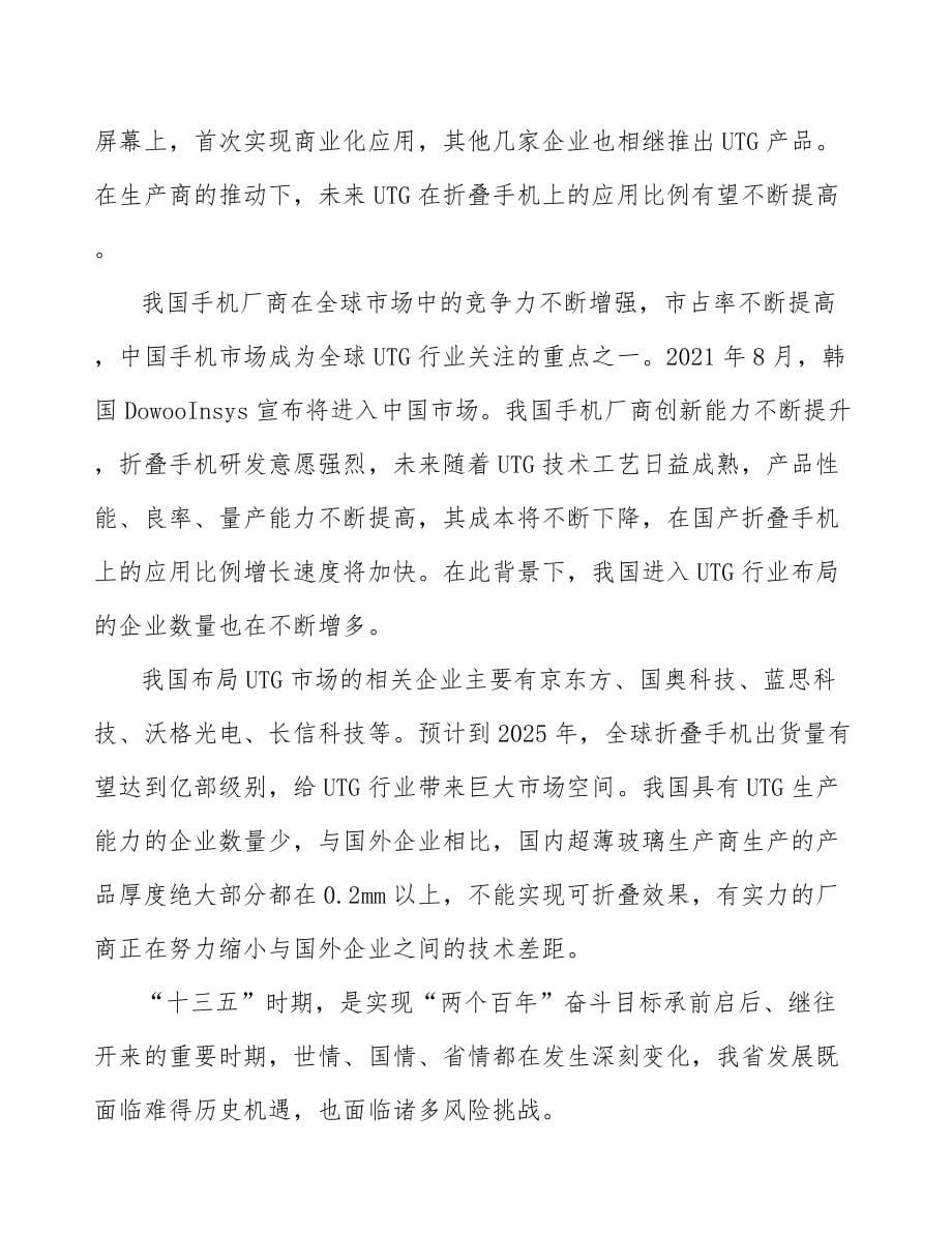 可折叠超薄玻璃项目绩效管理分析_第5页