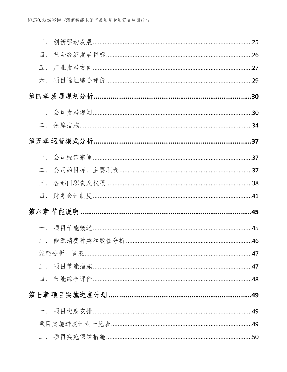 河南智能电子产品项目专项资金申请报告模板参考_第2页