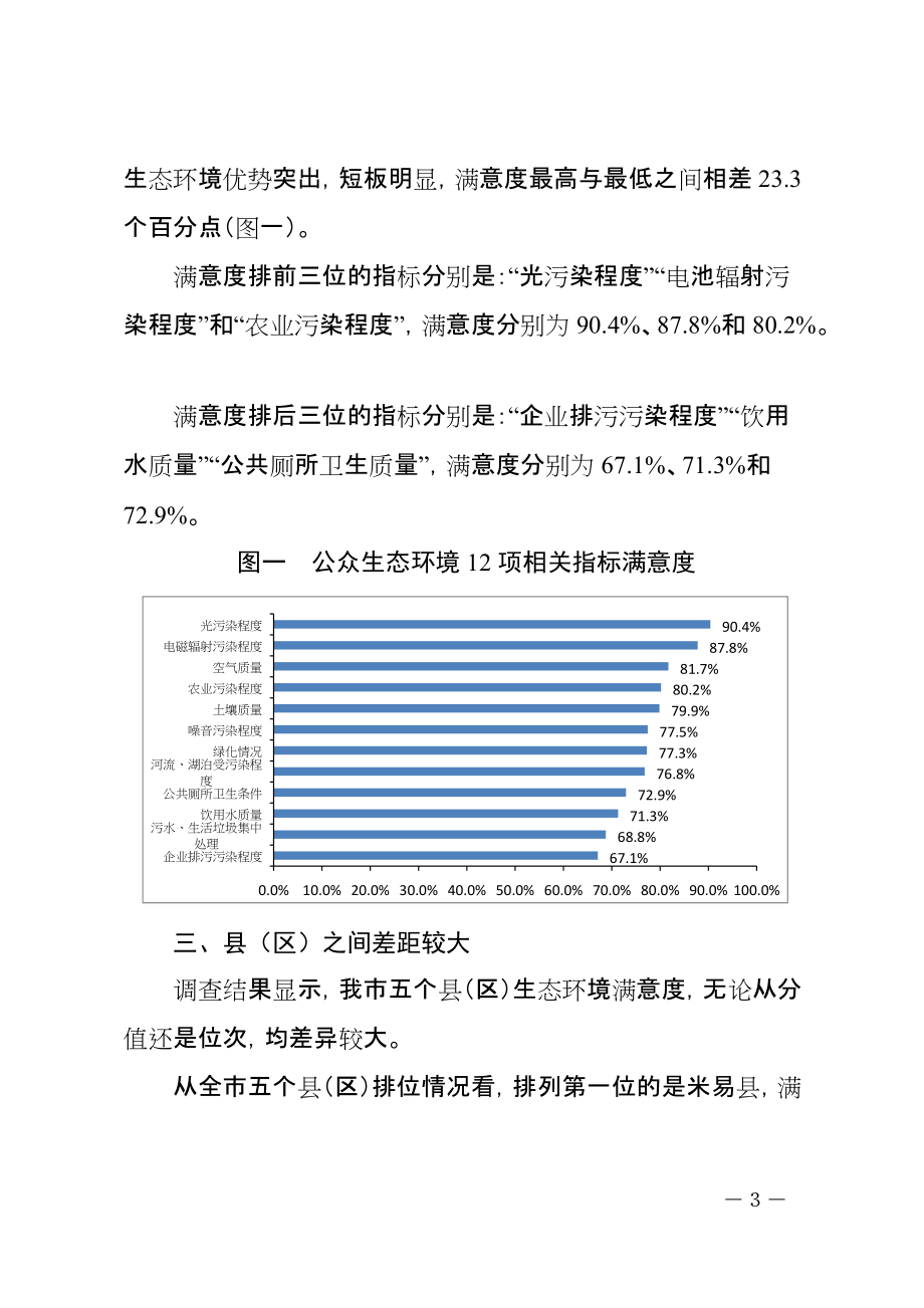 5104攀枝花市2016年攀枝花市八成公众满意生态环境_第3页