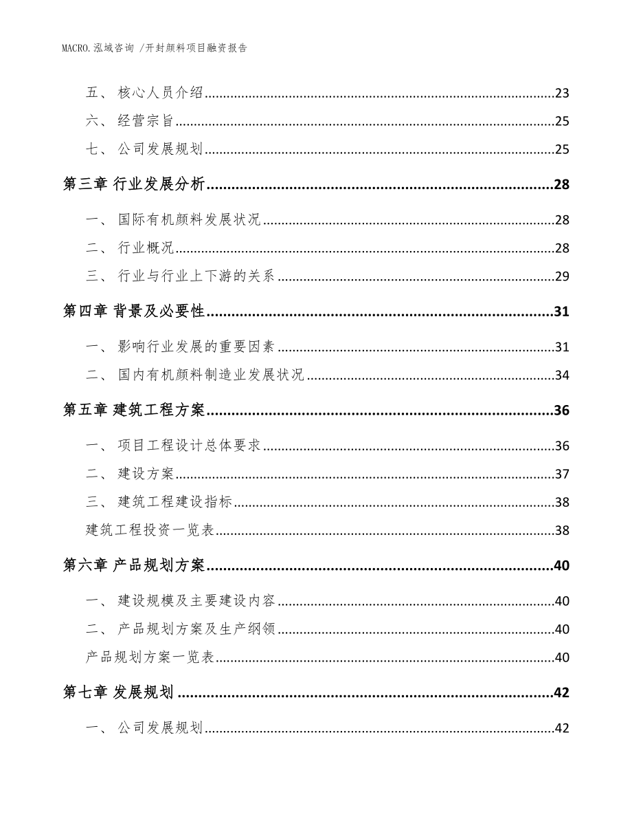 开封颜料项目融资报告模板_第4页