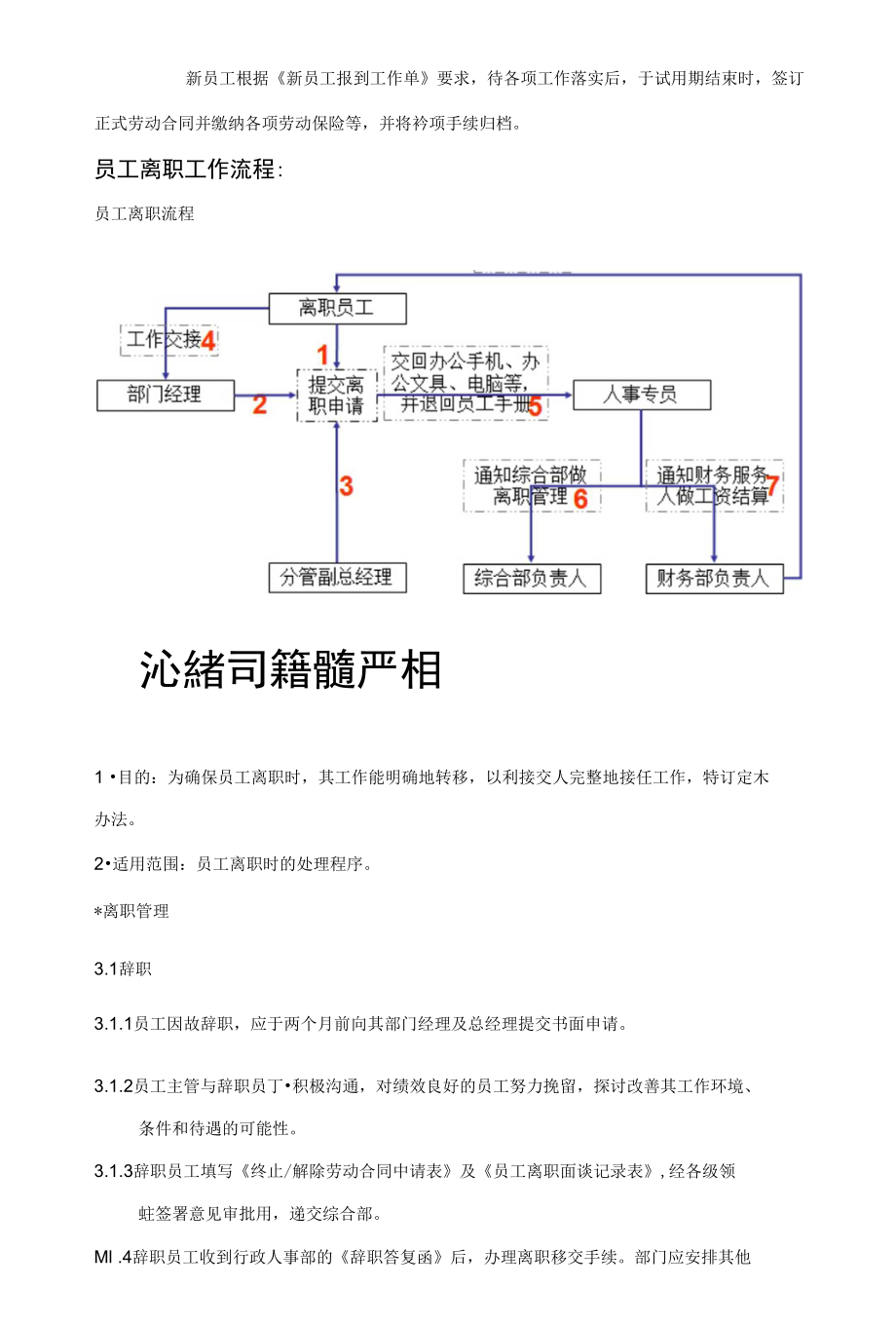 人事管理制度完善草案_第3页