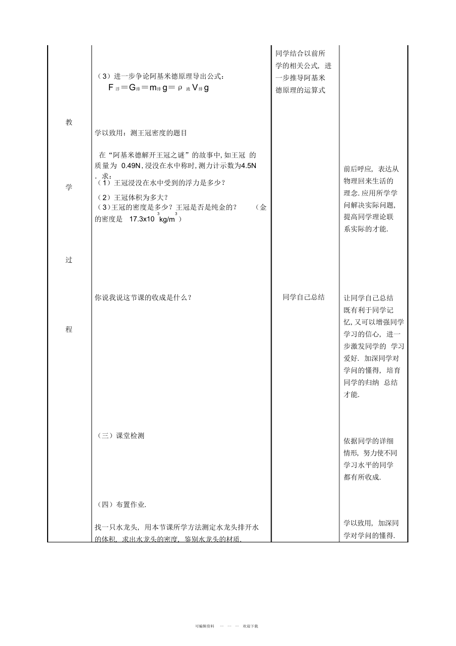 2022年《102阿基米德原理》教学设计_第4页