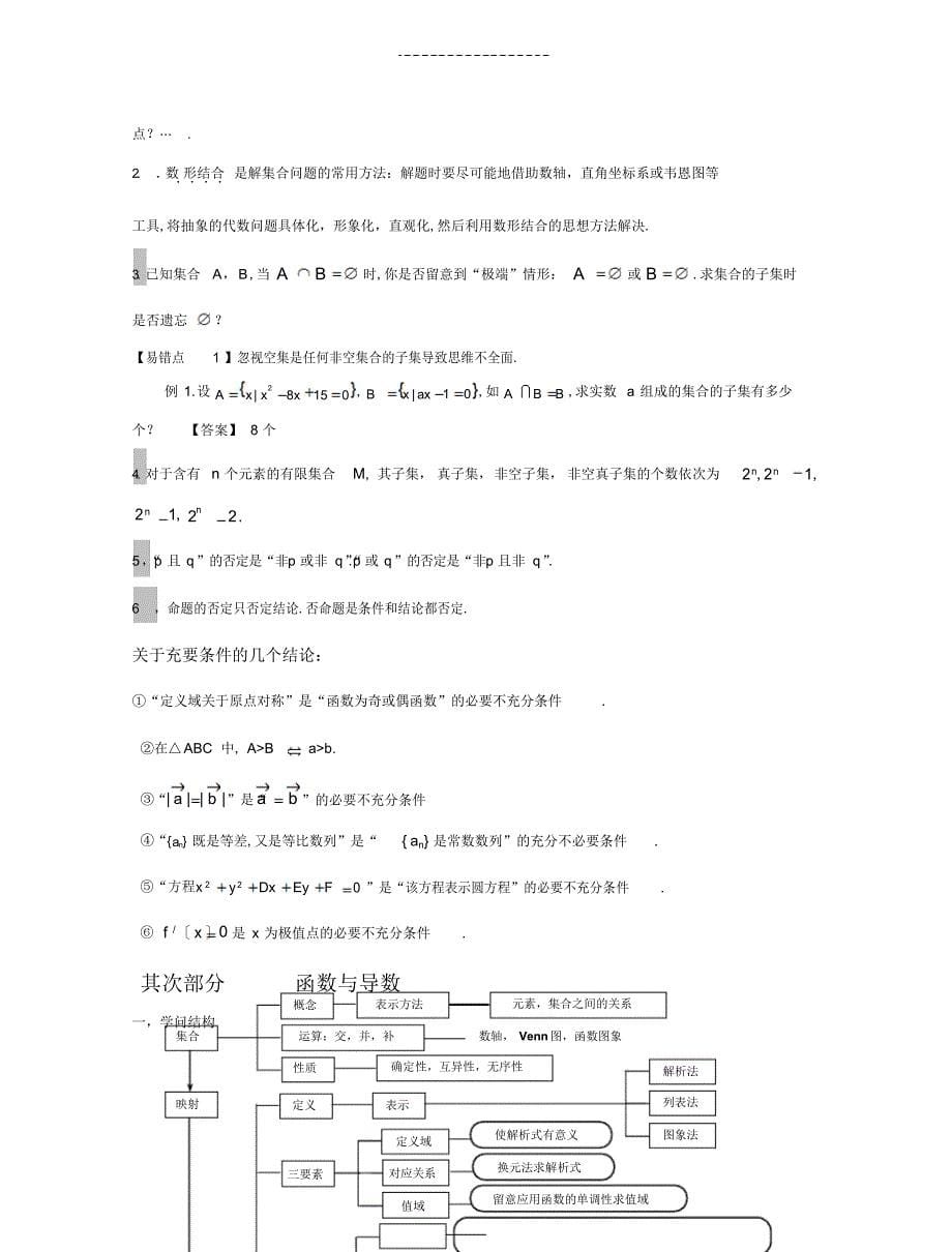 2022年高三数学寒假复习方法计划_第5页