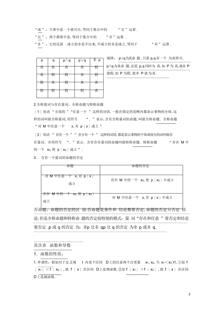 2022年高三文科数学知识点梳理_文档_第2页