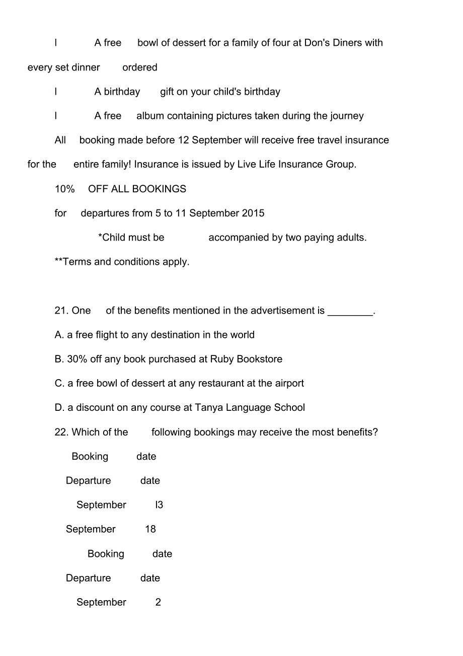 高中英语真题：临川某中学2016届高三上学期第一次联考考试试题.doc_第2页