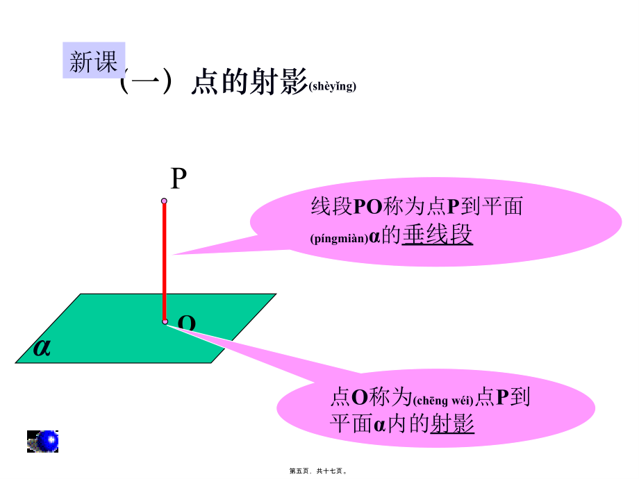直线和平面垂直(第2课时)课件_第5页